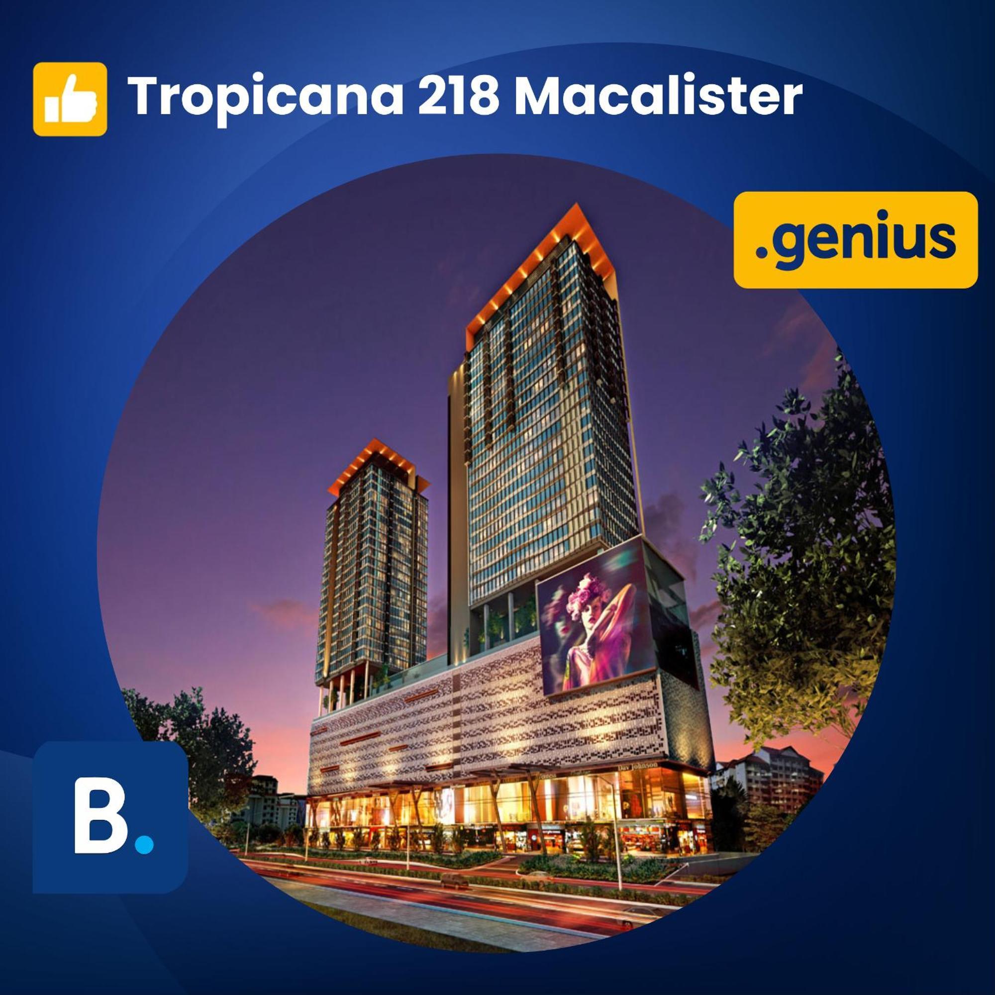 Ferienwohnung Tropicana 218 Macalister Penang Georgetown Exterior foto