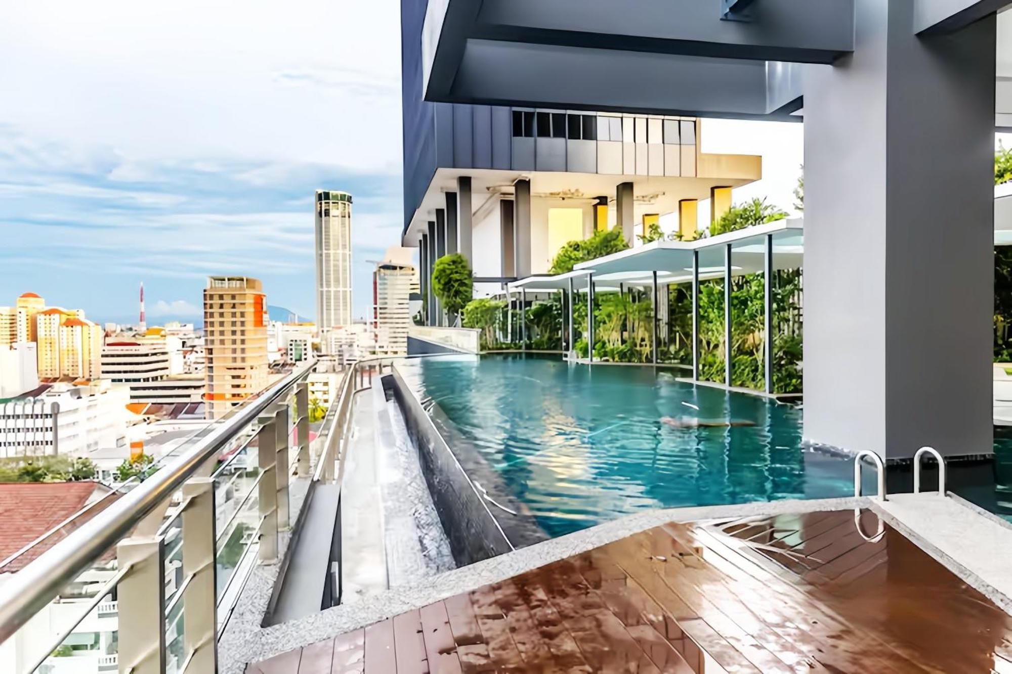 Ferienwohnung Tropicana 218 Macalister Penang Georgetown Exterior foto